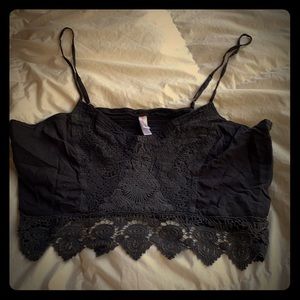Embroidered Bralette/ Crop top